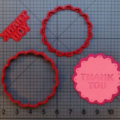 Thank You 266-B735 Cookie Cutter Set