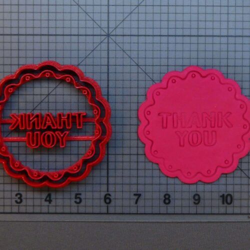 Thank You 266-B739 Cookie Cutter
