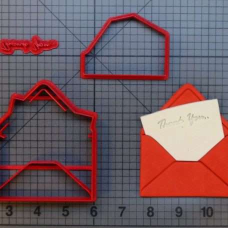 Thank You Letter 266-B717 Cookie Cutter Set
