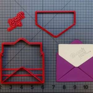 Thank You Letter 266-B722 Cookie Cutter Set