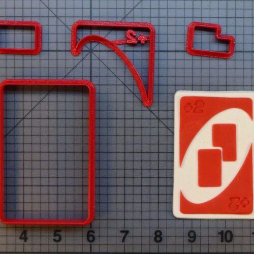 Uno - Draw Two 266-B751 Cookie Cutter Set