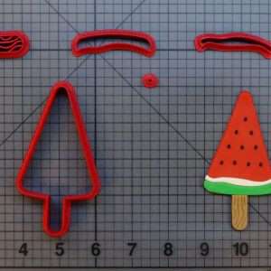 Watermelon Ice Cream 266-B624 Cookie Cutter Set