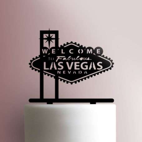 Welcome to Fabulous Las Vegas 225-741 Cake Topper