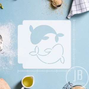 Ying Yang Fish 783-B270 Stencil