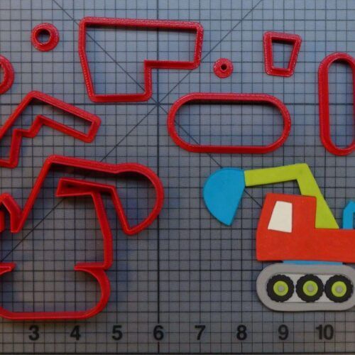 Digging Truck 266-B881 Cookie Cutter Set