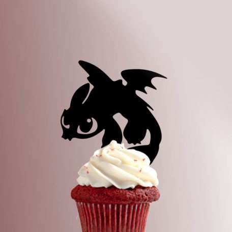 How to Train Your Dragon Toothless 228-207 Cupcake Topper