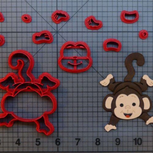 Monkey 266-B965 Cookie Cutter Set