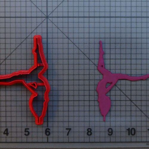 Pole Girl 266-B986 Cookie Cutter
