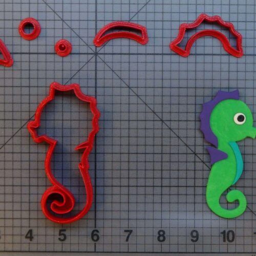 Seahorse 266-B971 Cookie Cutter Set