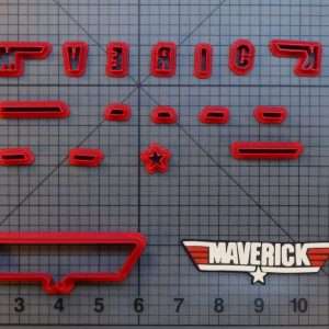 Top Gun Maverick 266-C128 Cookie Cutter Set