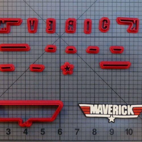 Top Gun Maverick 266-C128 Cookie Cutter Set