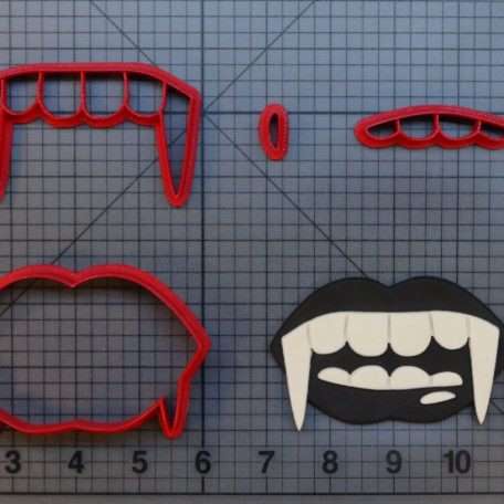 Vampire Mouth 266-B820 Cookie Cutter Set