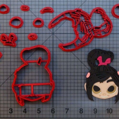 Wreck It Ralph - Vanellope 266-B803 Cookie Cutter Set