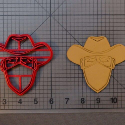 Cowboy Bandit 266-C140 Cookie Cutter