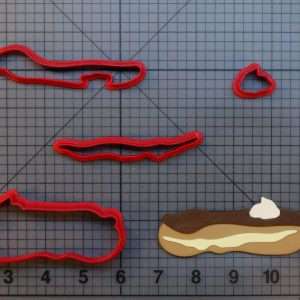 Eclaire Donut 266-C087 Cookie Cutter Set
