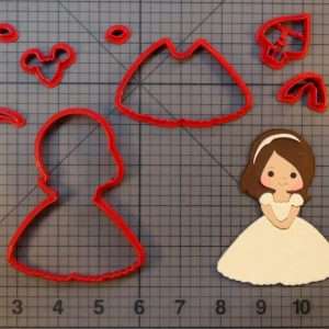 Flower Girl 266-C175 Cookie Cutter Set