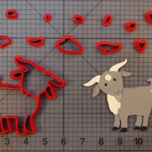 Goat 266-C176 Cookie Cutter Set