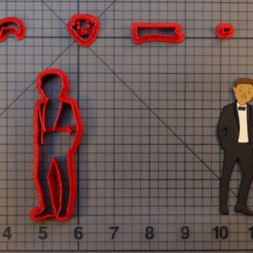 Groom 266-C182 Cookie Cutter Set