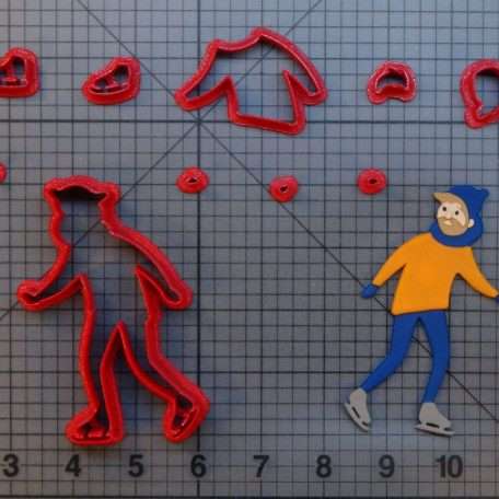 Ice Skater 266-C095 Cookie Cutter SetIce Skater 266-C095 Cookie Cutter Set