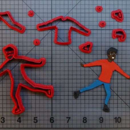 Ice Skater 266-C096 Cookie Cutter Set
