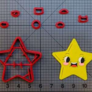 Kawaii Star 266-C023 Cookie Cutter Set