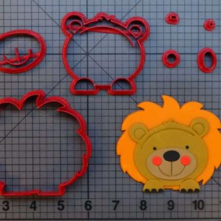 Lion 266-C024 Cookie Cutter Set