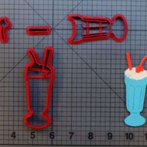 Malt Milkshake 266-C098 Cookie Cutter Set
