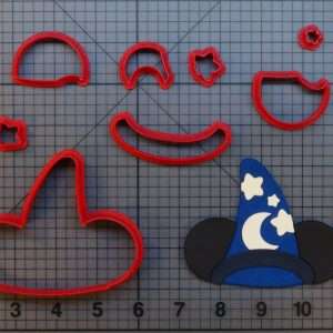 Mickey Mouse Ears Sorcerer Hat 266-C119 Cookie Cutter Set