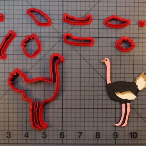 Ostrich 266-C187 Cookie Cutter Set