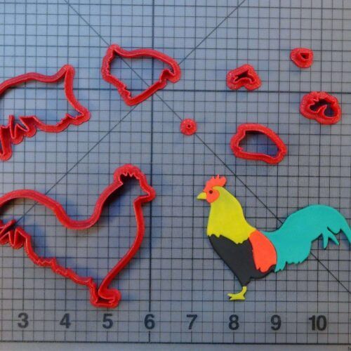 Rooster 266-C193 Cookie Cutter Set