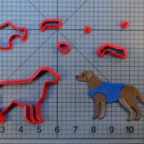 Service Dog 266-C196 Cookie Cutter Set