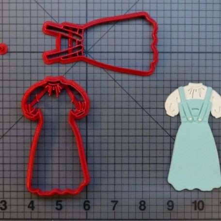 Wizard of Oz - Dorothy Dress 266-C056 Cookie Cutter Set