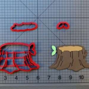 Wood Stump 266-C200 Cookie Cutter Set