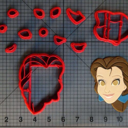 Beauty and the Beast - Belle 266-C404 Cookie Cutter Set