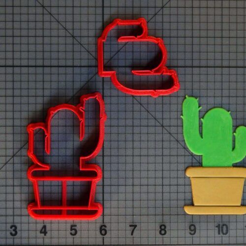 Cactus Plant 266-C374 Cookie Cutter Set