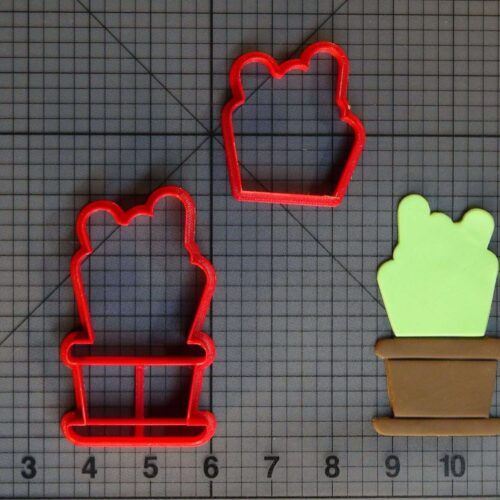 Cactus Plant 266-C375 Cookie Cutter Set