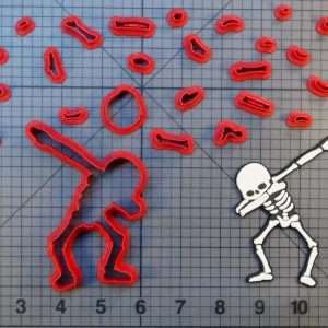 Dabbing Skeleton 266-C254 Cookie Cutter Set