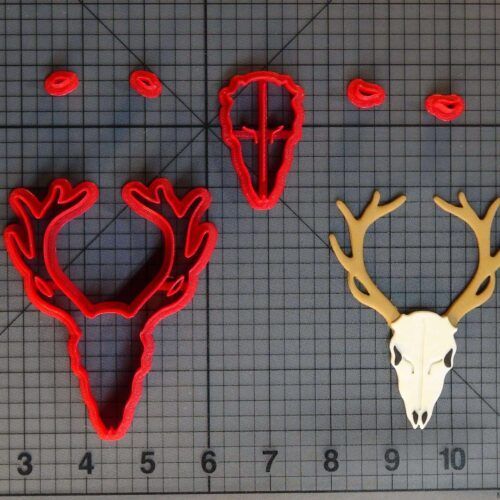 Deer Skull 266-C338 Cookie Cutter Set