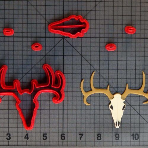 Deer Skull 266-C339 Cookie Cutter Set