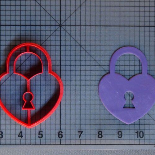 Heart Lock 266-C280 Cookie Cutter