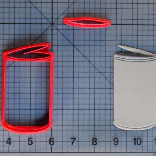 Open Tin Can 266-C258 Cookie Cutter Set