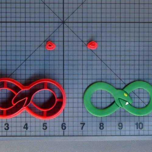 Ouroboros Infinity Snake 266-C303 Cookie Cutter Set