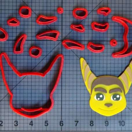 Ratchet and Clank - Ratchet 266-C306 Cookie Cutter Set