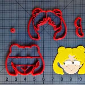 Sailor Moon - Usagi Silly Face 266-C312 Cookie Cutter Set