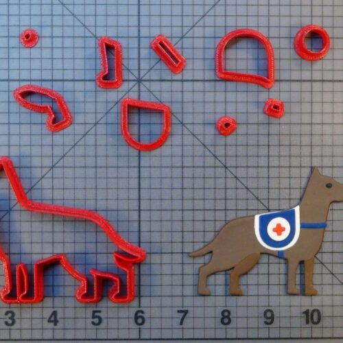 Service Dog 266-C194 Cookie Cutter Set