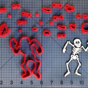 Skeleton 266-C269 Cookie Cutter Set