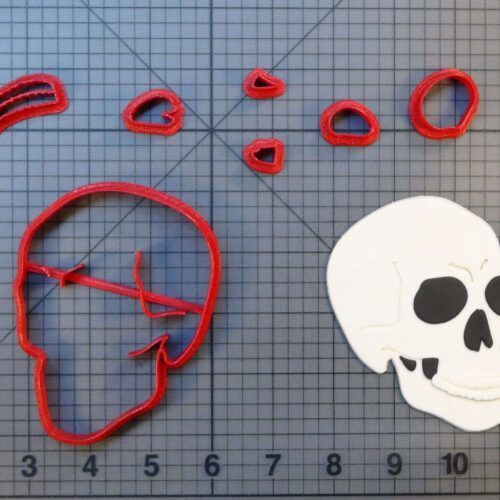 Skull 266-C234 Cookie Cutter Set