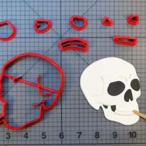 Smoking Skull 266-C233 Cookie Cutter Set