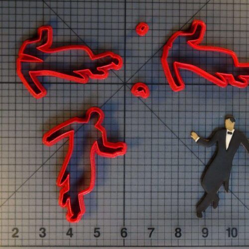 1920s Charleston Dancer 266-C507 Cookie Cutter Set