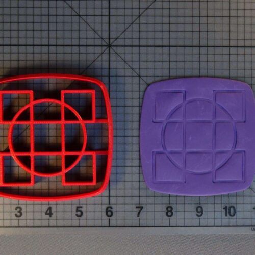 Art Deco Geometric Motif 266-C500 Cookie Cutter